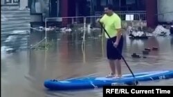 Москву затопило: за день выпала месячная норма осадков